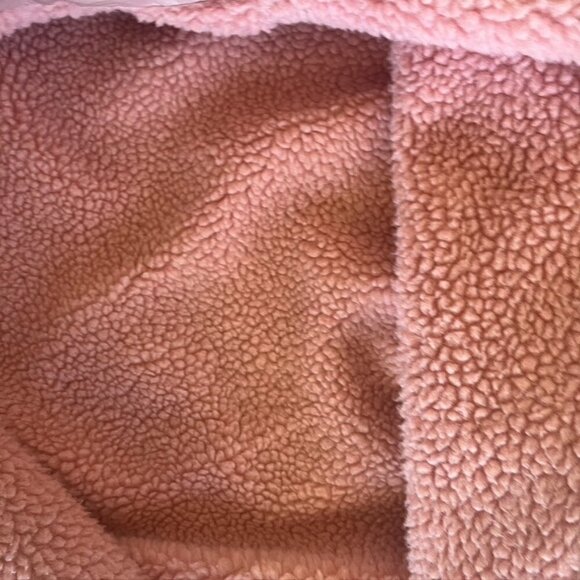 Feltics Korean Y2K Streetwear Reversible teddy bear coat jacket pink M/L - Picture 9 of 12